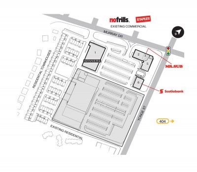 Smartcentres Aurora (Yonge & Murray) plan
