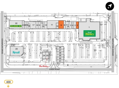 Smartcentres Barrie (Essa Road) plan