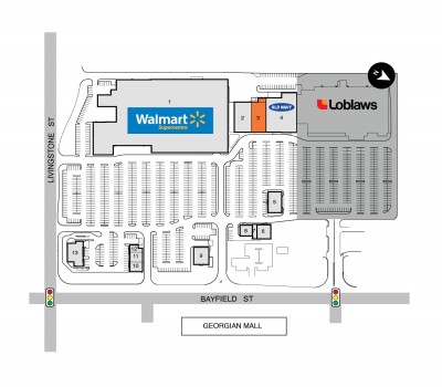 Smartcentres Barrie North plan