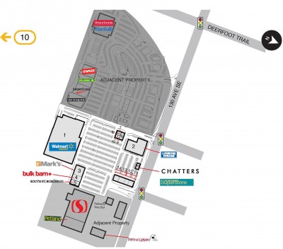 SmartCentres Calgary Southeast plan