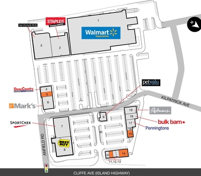 SmartCentres Courtenay plan