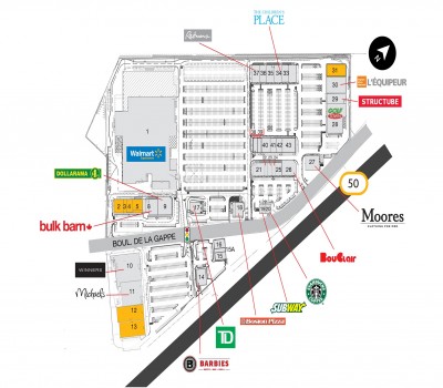 SmartCentres Gatineau plan