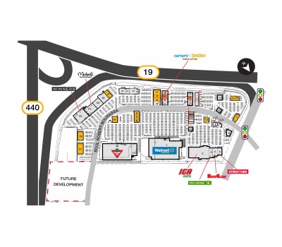 SmartCentres Laval East plan