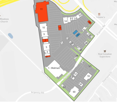 SmartCentres Mississauga (Meadowvale) plan