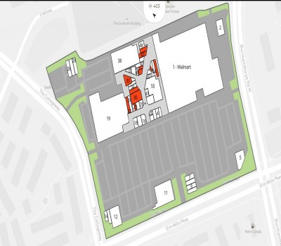 Smartcentres Mississauga South Common plan