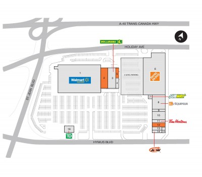 SmartCentres Pointe-Claire plan