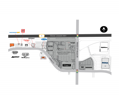 SmartCentres Regina E II plan