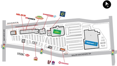 SmartCentres Richmond Hill plan