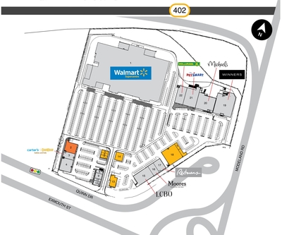 SmartCentres Sarnia plan