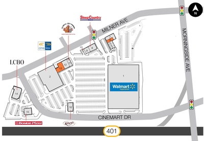 SmartCentres Scarborough East plan