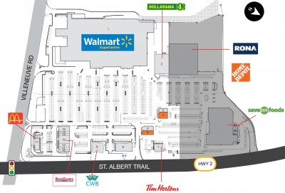 SmartCentres St. Albert plan