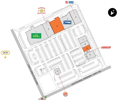 SmartCentres Stoney Creek (Parkway Plaza) plan