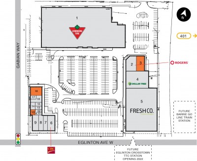 Smartcentres Toronto (Westside Mall) plan