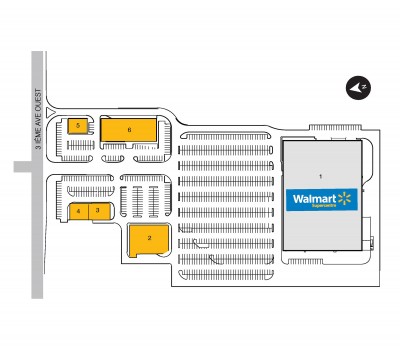 SmartCentres Val-d’Or plan