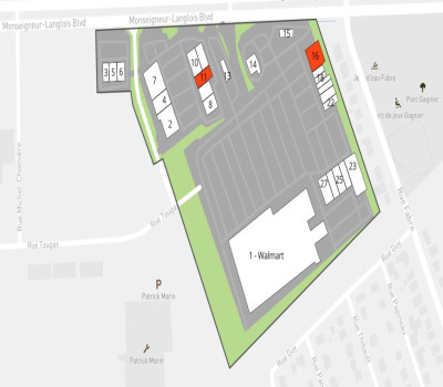 SmartCentres Valleyfield plan