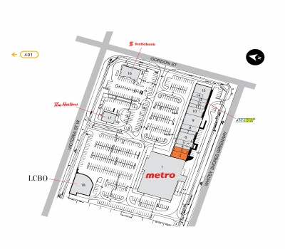 SmartCentres Whitby Shores plan