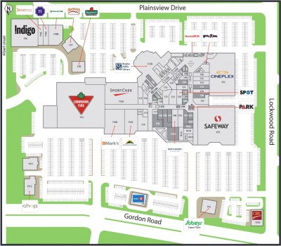 Southland Mall Shopping Centre plan