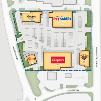 Southpoint Shopping Centre plan