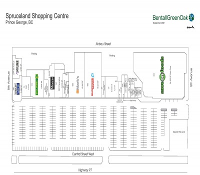 Spruceland Mall plan