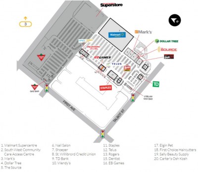 St. Thomas SmartCentre plan