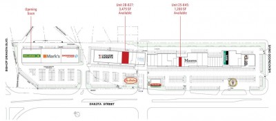 St. Vital Square plan