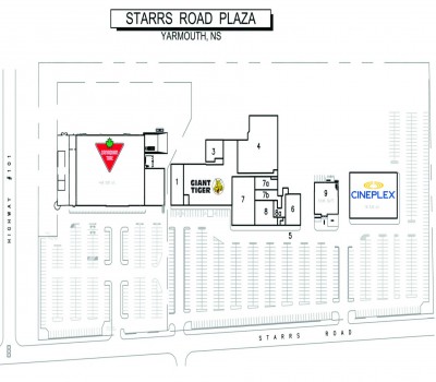 Starrs Road Plaza plan