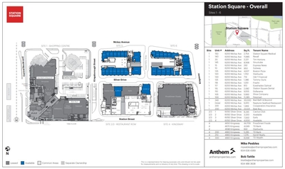 Station Square plan