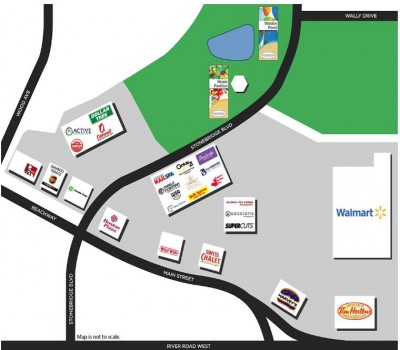 Stonebridge Town Centre plan