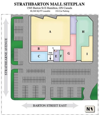 Strathbarton Mall plan