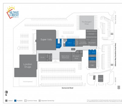 Sunnycrest Mall plan