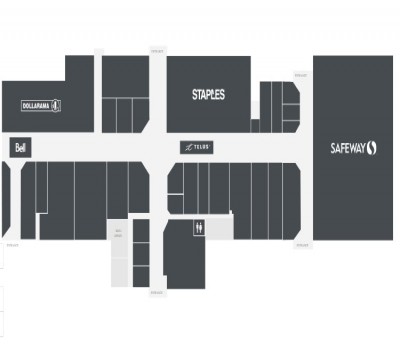 Swift Current Mall plan