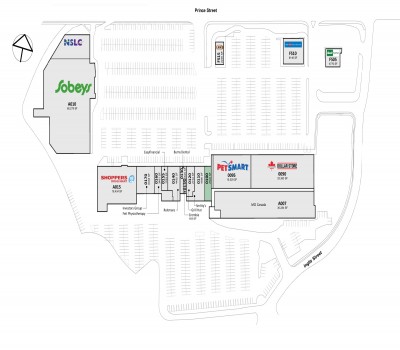 Sydney Shopping Centre plan