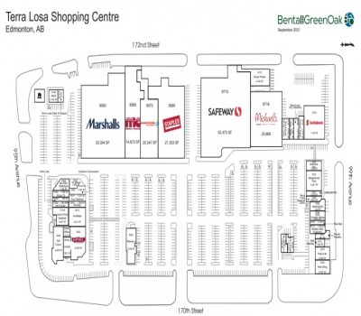 Terra Losa Shopping Centre plan
