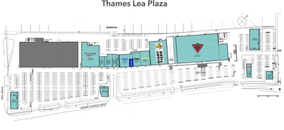 Thames Lea Plaza plan