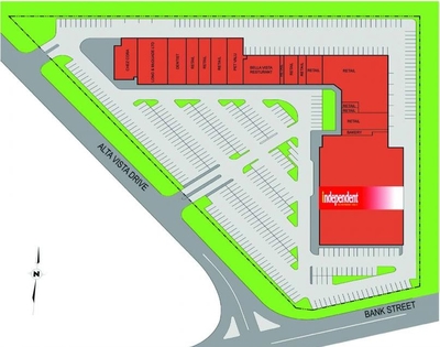 The Alta Vista Shopping Plaza plan