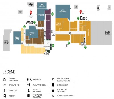 The Circle Centre Mall plan