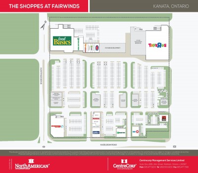 The Shoppes at Fairwinds plan