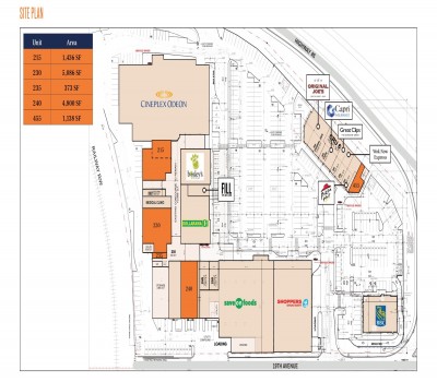 The Shops at Polson Park  plan