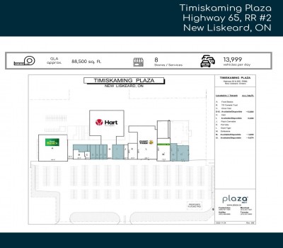 Timiskaming Square plan