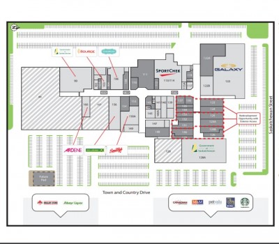 Town 'N' Country Mall plan