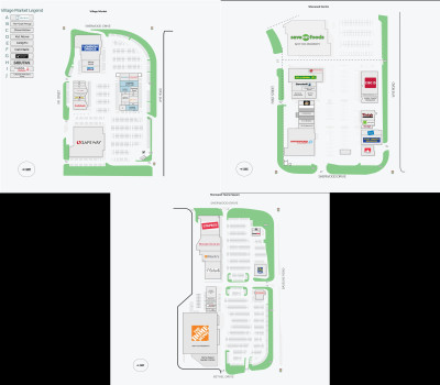 Village Market / Sherwood Centre / Sherwood Towne Square plan