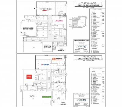 Village Shopping Centre plan