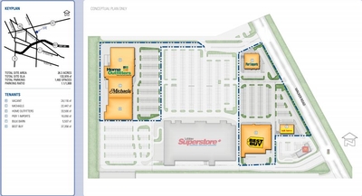 Walker Square Shopping Centre plan