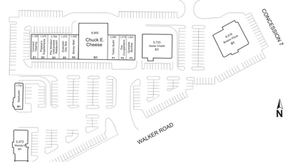 Walker Towne Centre plan