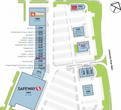 West Lethbridge Towne Centre plan