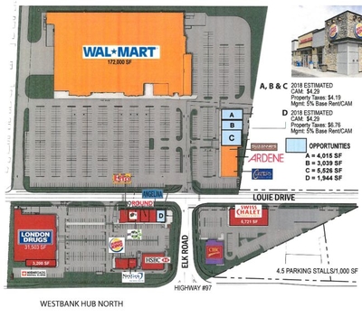 WestBank Hub Centre North plan