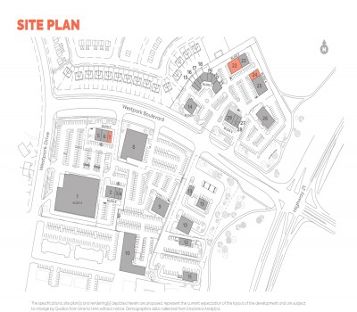Westpark Centre plan