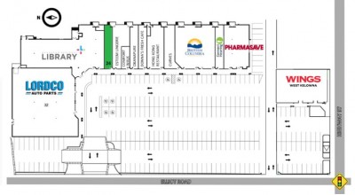 Westridge Shopping Centre plan