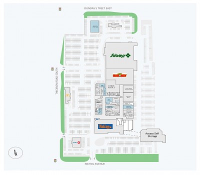 Whitby Mall  plan