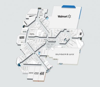 White Oaks Mall Ontario plan